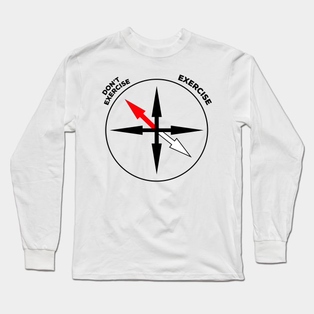 Funny Lazy Long Sleeve T-Shirt by IBMClothing